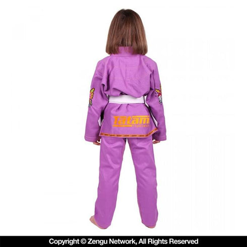 Tatami x Meerkatsu Animal Kids Jiu Jitsu Gi - Purple-5